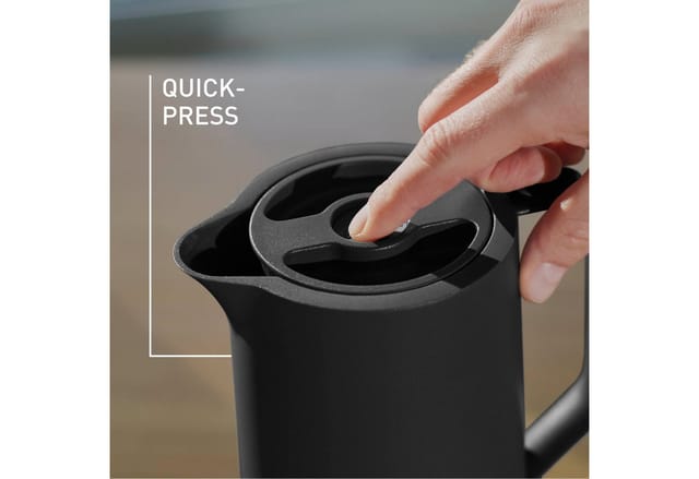 Emsa Motiva Quick Press 1 L schwarz