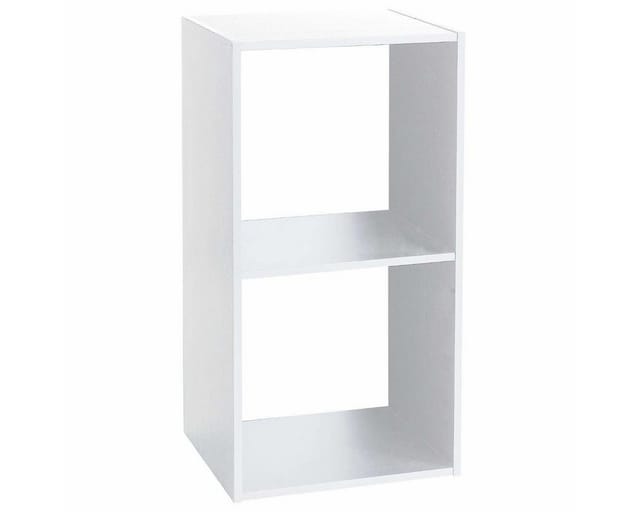 Regal mit 2 fächern mix n modul weiß - 5 Five