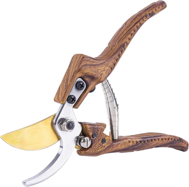 Gartenschere, Profi-astschere Mit Scharfer, Rostfreier Klinge Aus Edelstahl, Gartenschere, Amboss-schere. Ergonomisch Geformte Gartenschere