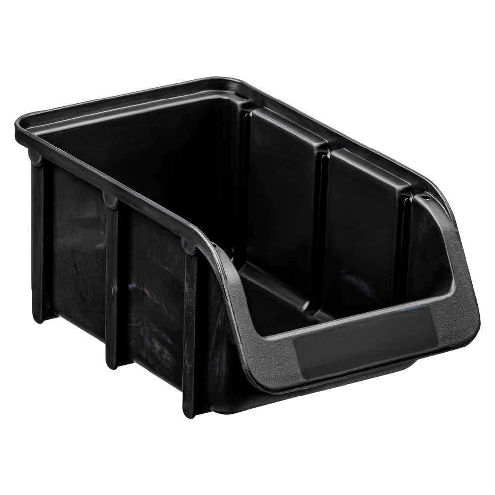 Hünersdorff 672500 Aufbewahrungsbox Stapelbar (b X H X T) 102 X 74 X 164 Mm Schwarz 1 St.