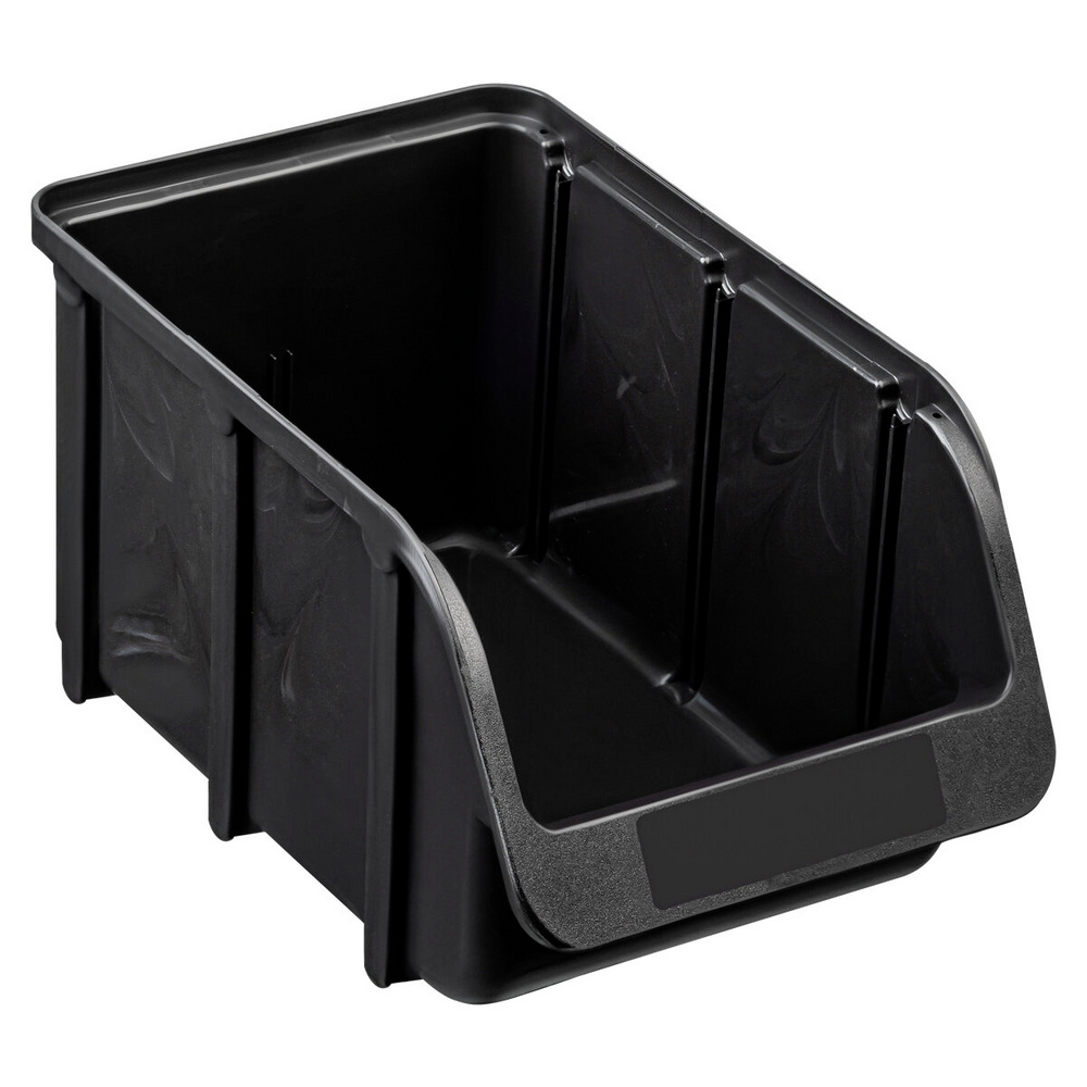 Hünersdorff 673500 Aufbewahrungsbox Stapelbar (b X H X T) 146 X 127 X 242 Mm Schwarz 1 St.