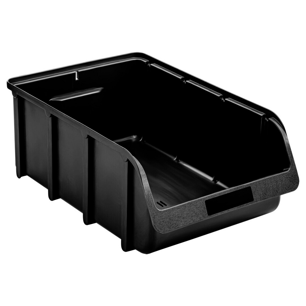 Hünersdorff 675500 Aufbewahrungsbox Stapelbar (b X H X T) 312 X 184 X 489 Mm Schwarz 1 St.