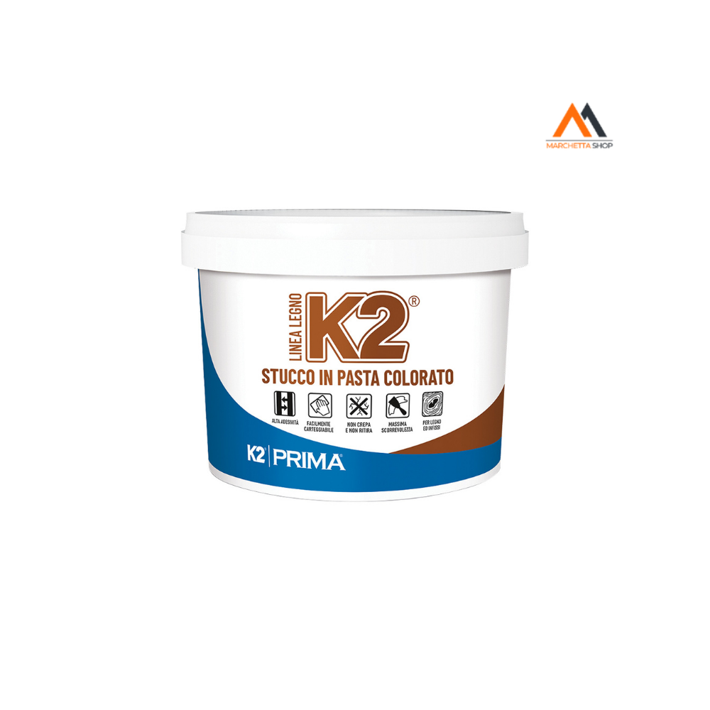 Stucco In Pasta Colorato 'k2' Kg 0,5 Wenge