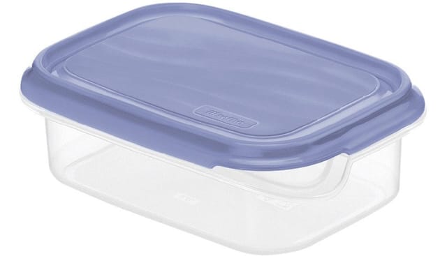 Rotho - Kühlschrankdose Rondo 0,5 l horizon blau, Frischhaltedose