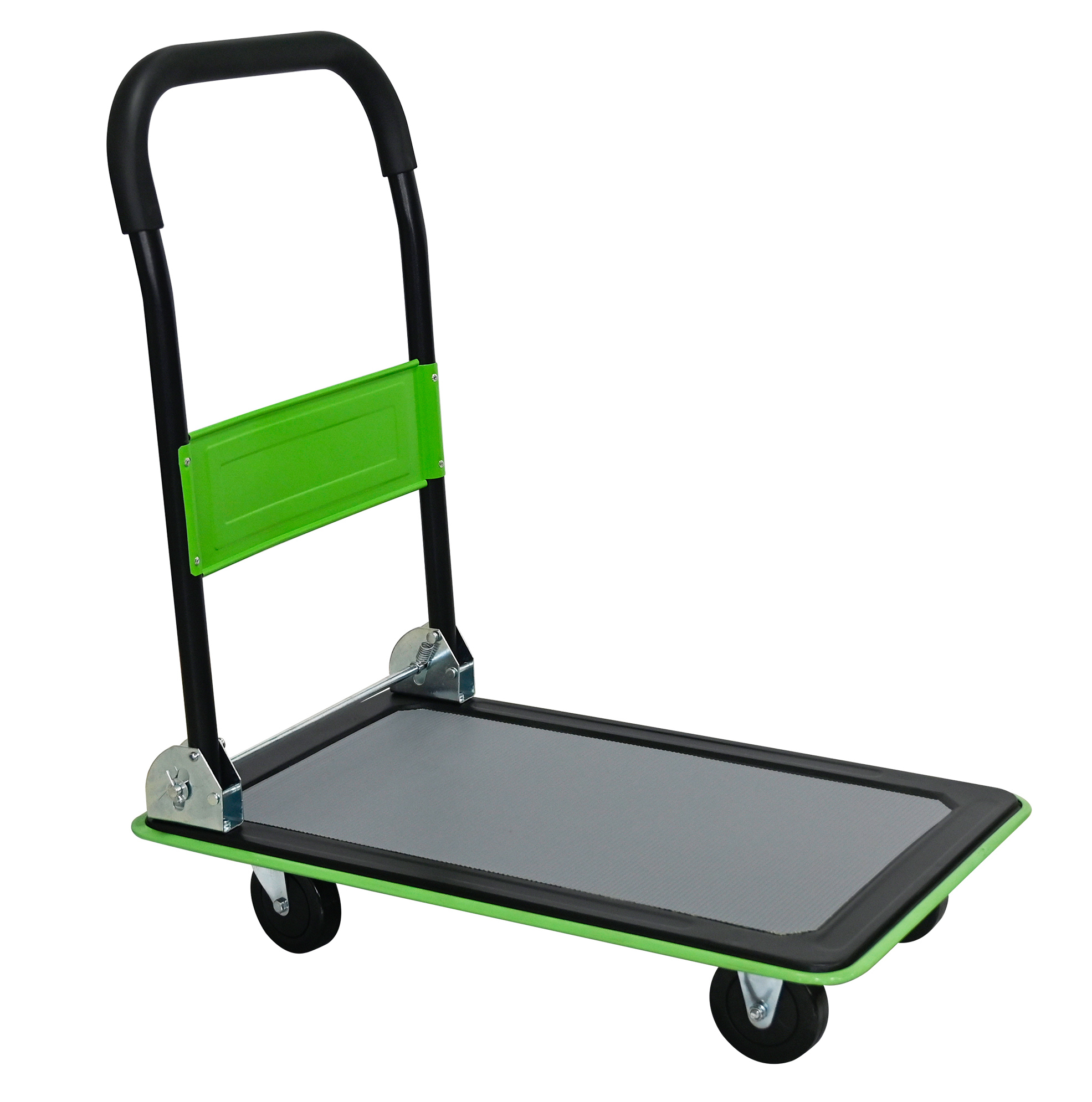 Faltbarer Stahl-plattformwagen 150 Kg Mit 360°-lenkrollen, Grün Modenuit