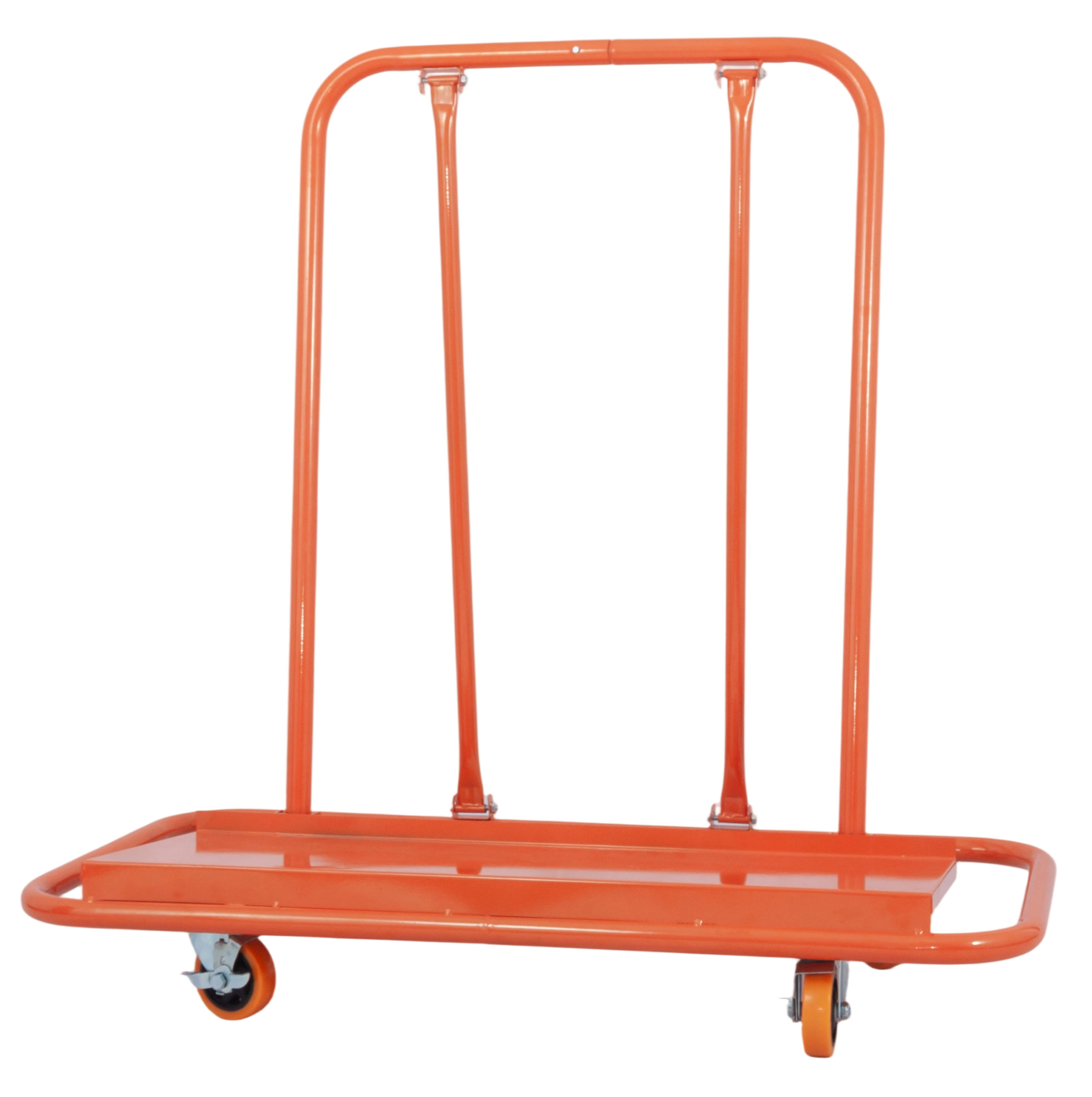 Transportwagen Für Gipskartonplatten Aus Stahl, 1000 Kg Tragkraft, Orange