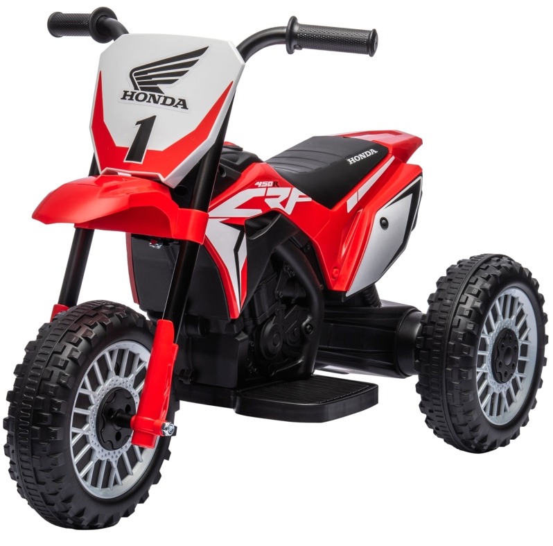 Elektrisches Honda-kindermotorrad Rot, 3 Km/h, Soundeffekte, 18-36 Monate