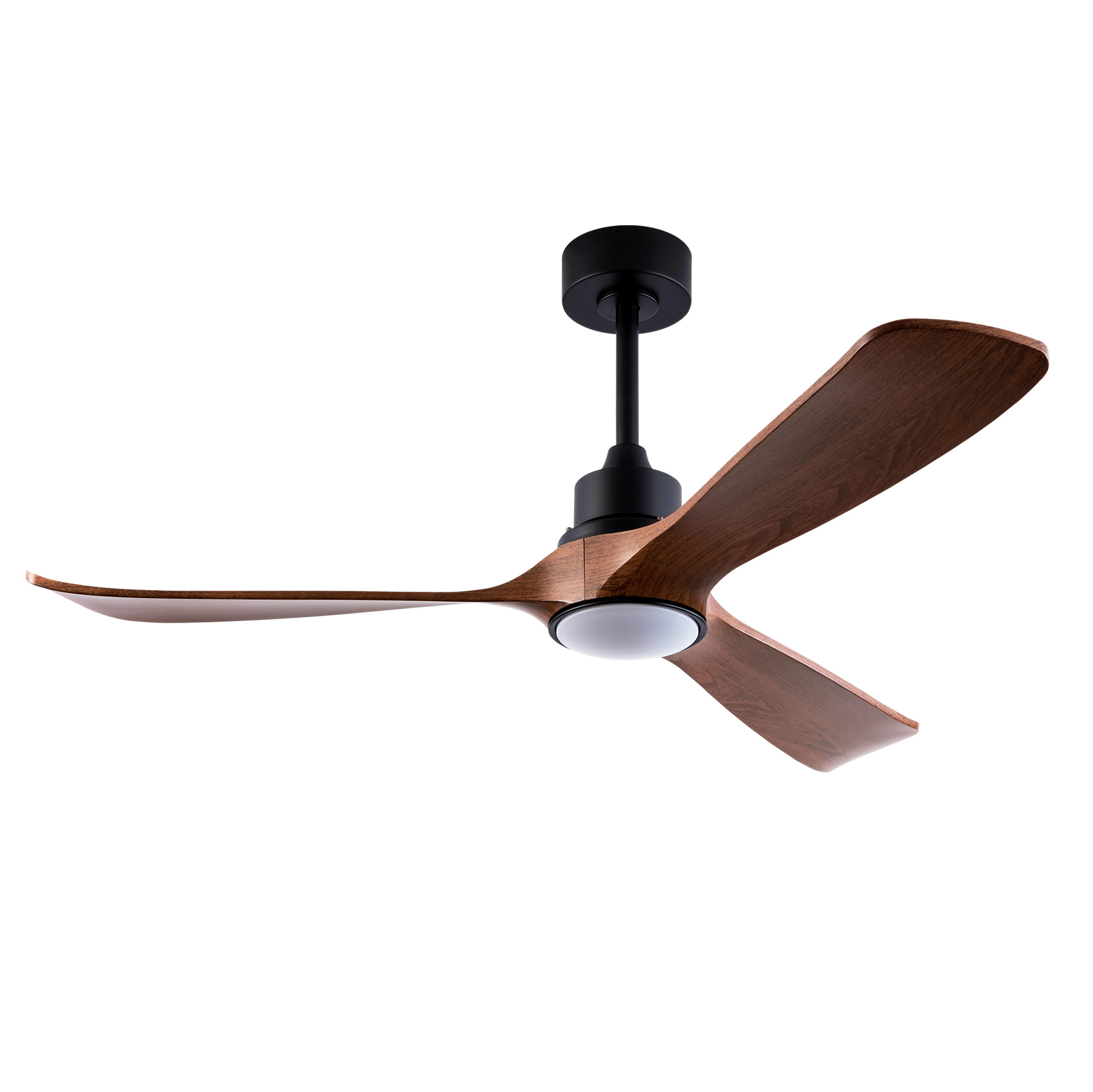 52-zoll-deckenventilator Mit Licht Und Fernbedienung, Reversibler Dc-motor, 3 Abs-flügel