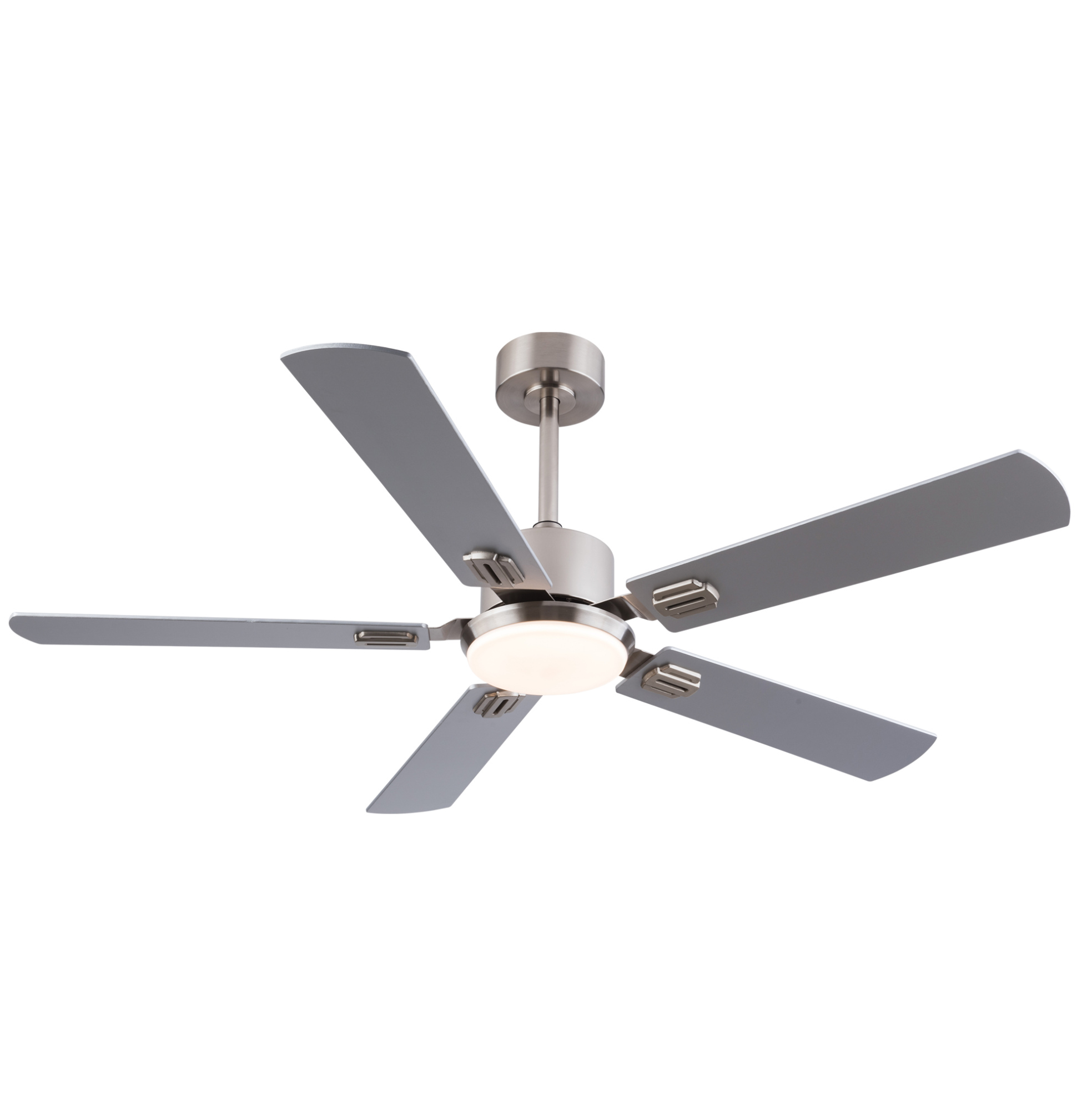 Deckenventilator 132 Cm Mit Dimmbarer Led-lampe Und Fernbedienung, 5 Flügel, Leiser Dc-motor