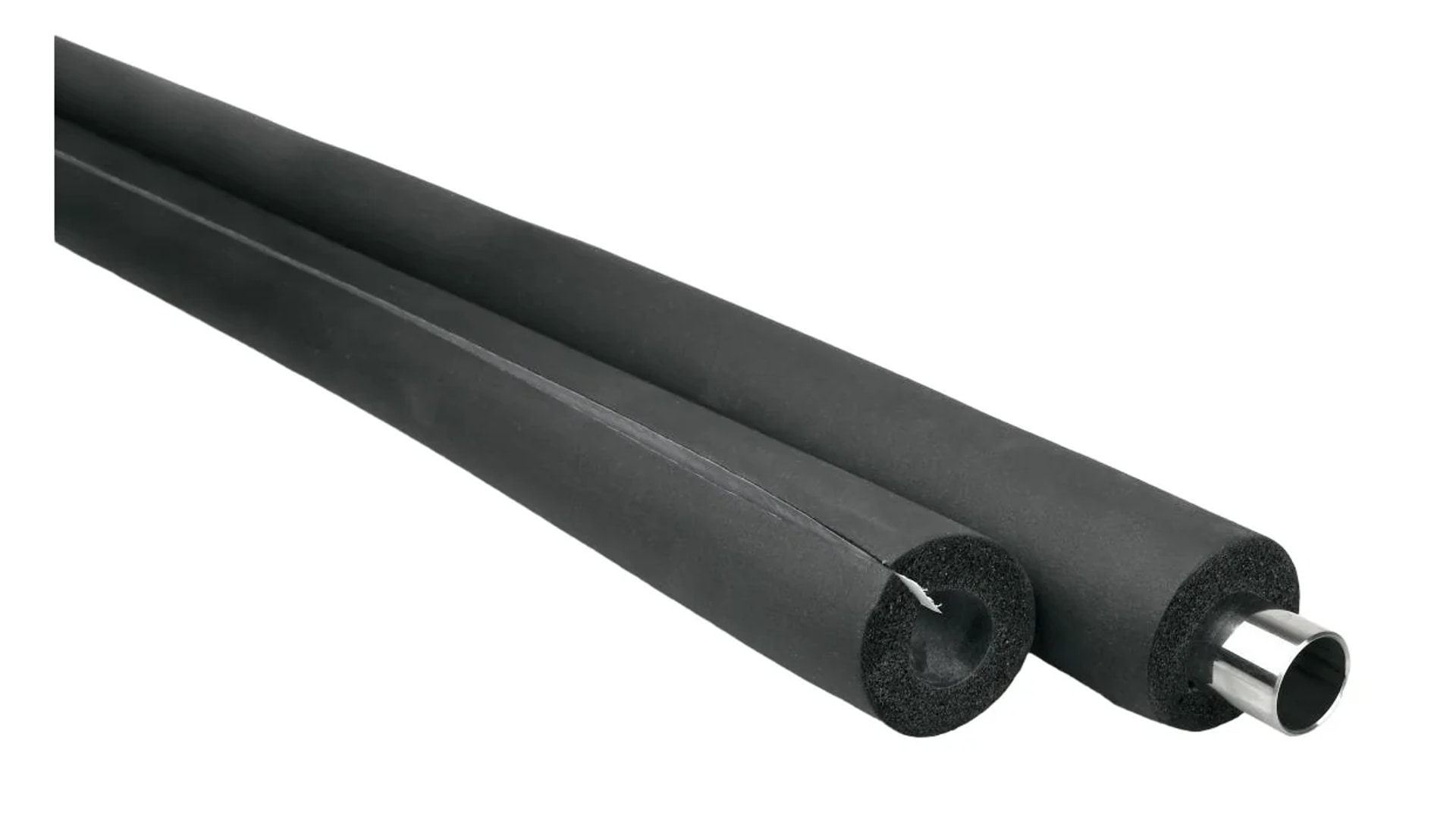 Rohrisolierung Selbstklebend, 2m, Flexibel, Schwarz 22 X 10 Mm