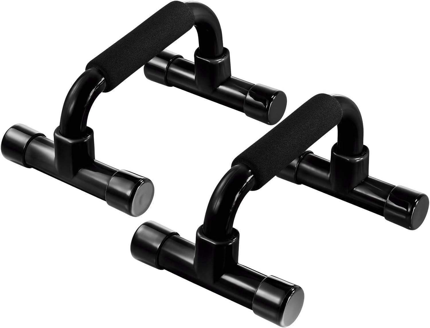 Liegestützgriff – Mit Schaumstoffgriff Und Rutschfester, Stabiler Konstruktion – Ideal Für Heim-fitnessstudio Und Calisthenics-training – Schwarz