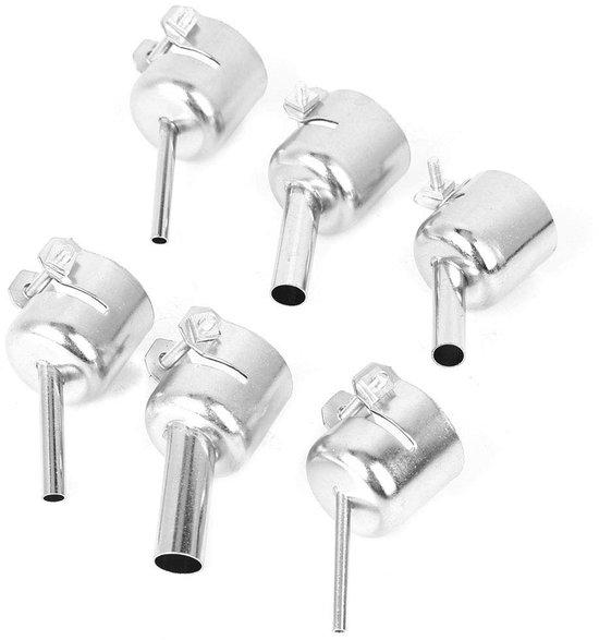 Ein Set Aus 6 Aluminium-winkelschneidern – Geeignet Für Heißluft-entlötstationen – Vielseitig Einsetzbar.