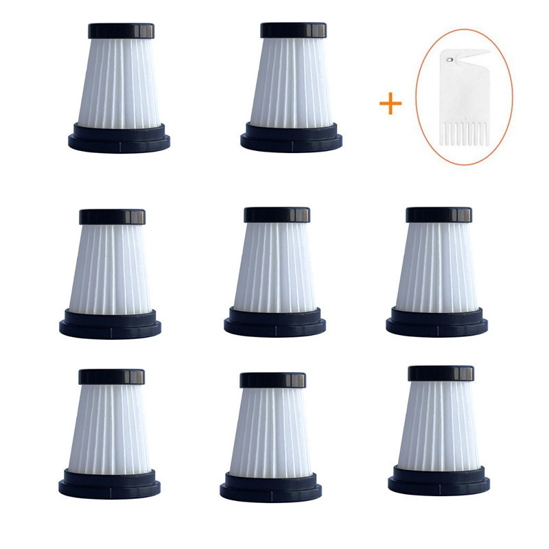 Ersatzzubehörset Für Moosoo K12, K12 Pro Und K13 Staubsauger, Mit Waschbaren Hepa-filtern, 9-teiliges Set (8 Filter + 1 Reinigungsbürste)