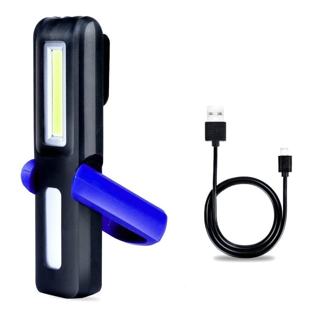 Wiederaufladbare Led-arbeitsleuchte Mit Magnetfuß Und 360°-haken