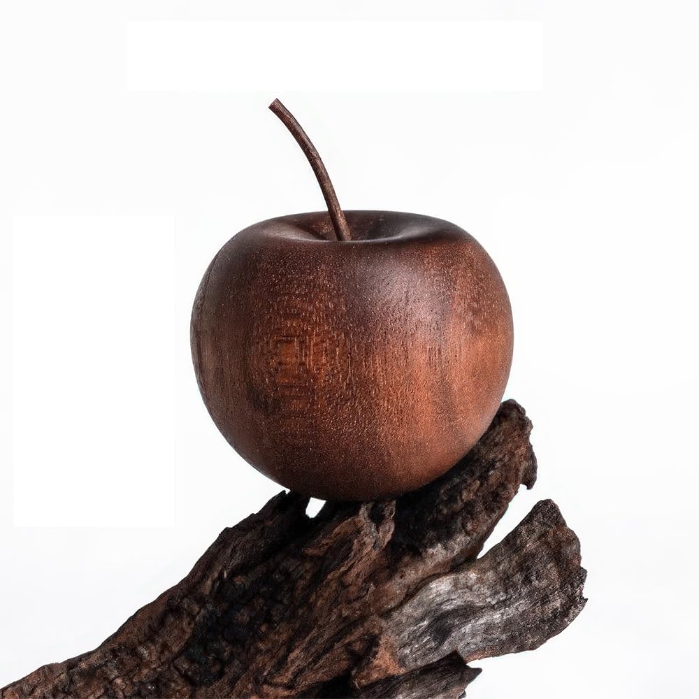 Ätherischen Öldiffusor Aus Holz, Apfelförmiger Aromatherapie-diffusor Aus Holz, Lufterfrischer Für Aromatherapie Zu Hause, Im Büro, Im Auto