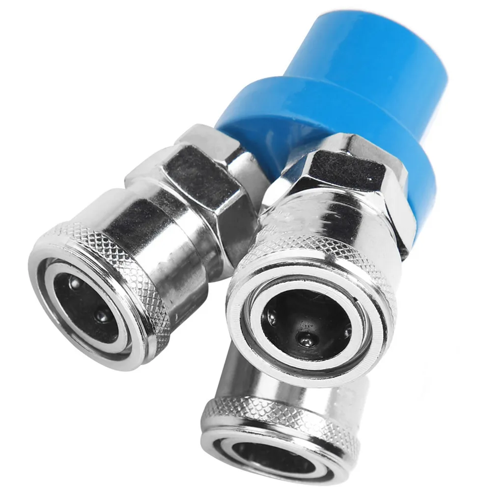 5-teilige Pneumatische Schnellkupplung, Schnellkupplung, Pneumatische Verbindung, Schnellkupplung, 1/4"-dreiwege-schnellkupplung