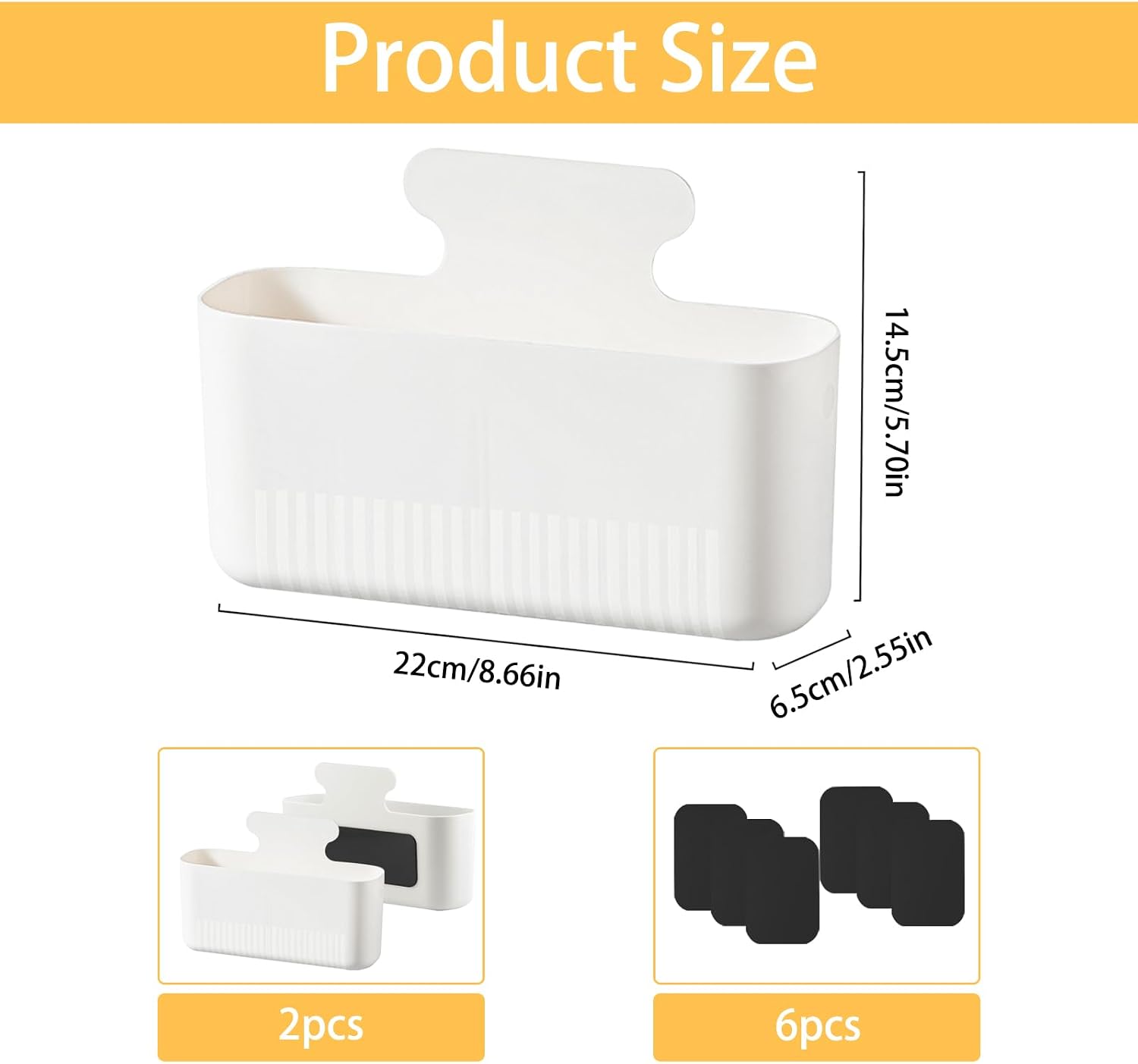 Magnetische Aufbewahrungsboxen – 2er-pack Große Magnetische Markerhalter Mit 2 Trennwänden – Geschikt Für Kühlschränke, Whiteboards Und Aufbewahrungsschränke