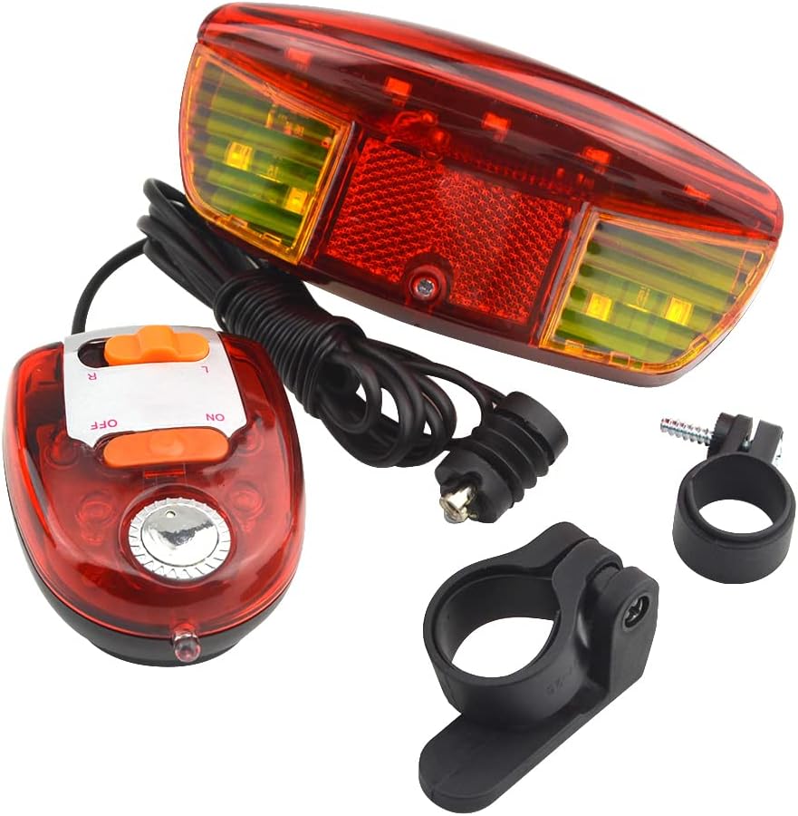 Multifunktionales Fahrrad-rücklicht Mit Blinker, Elektrischer Hupe Und Bremslicht Für Sicheres Radfahren, Spazierengehen Und Outdoor-aktivitäten