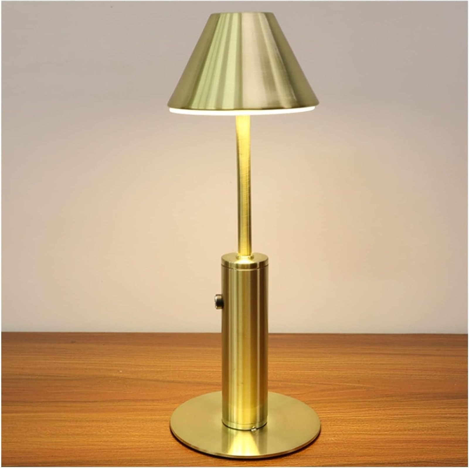 Pilzförmige Tischlampe, Wohnaccessoire, Wiederaufladbar, Dreifarbige Einstellung, Geeignet Fürs Schlafzimmer.