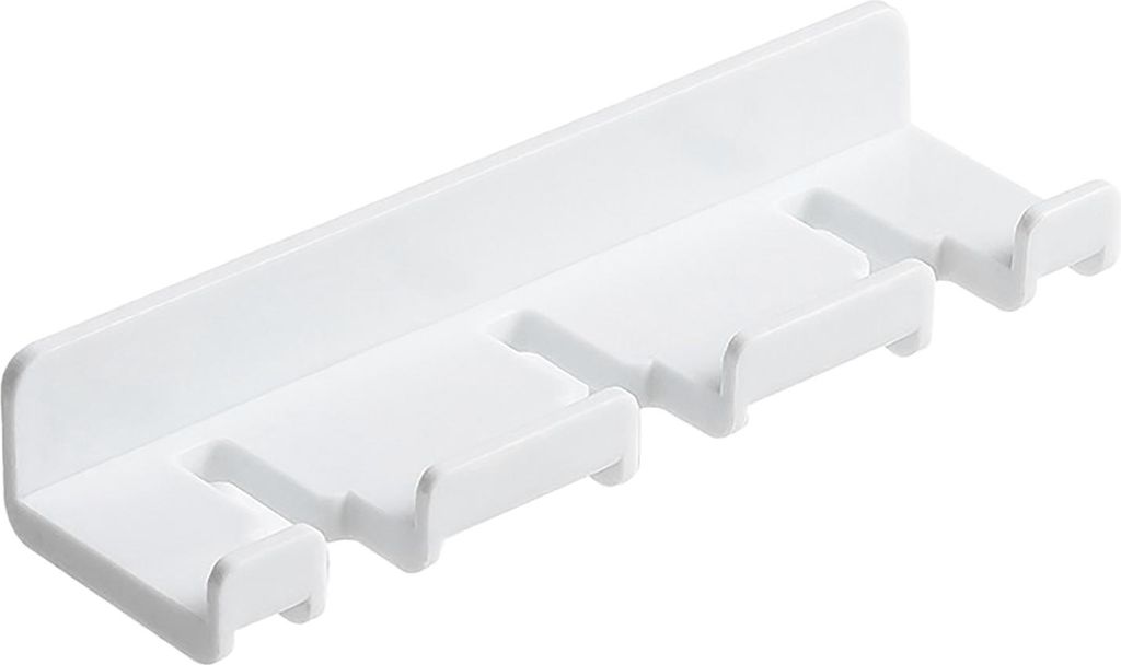 Zweiteilige, Selbstklebende Ladesteckerhaken Zum Anbringen An Der Wand, Geeignet Für Badezimmer Und Toilette, Weiß.
