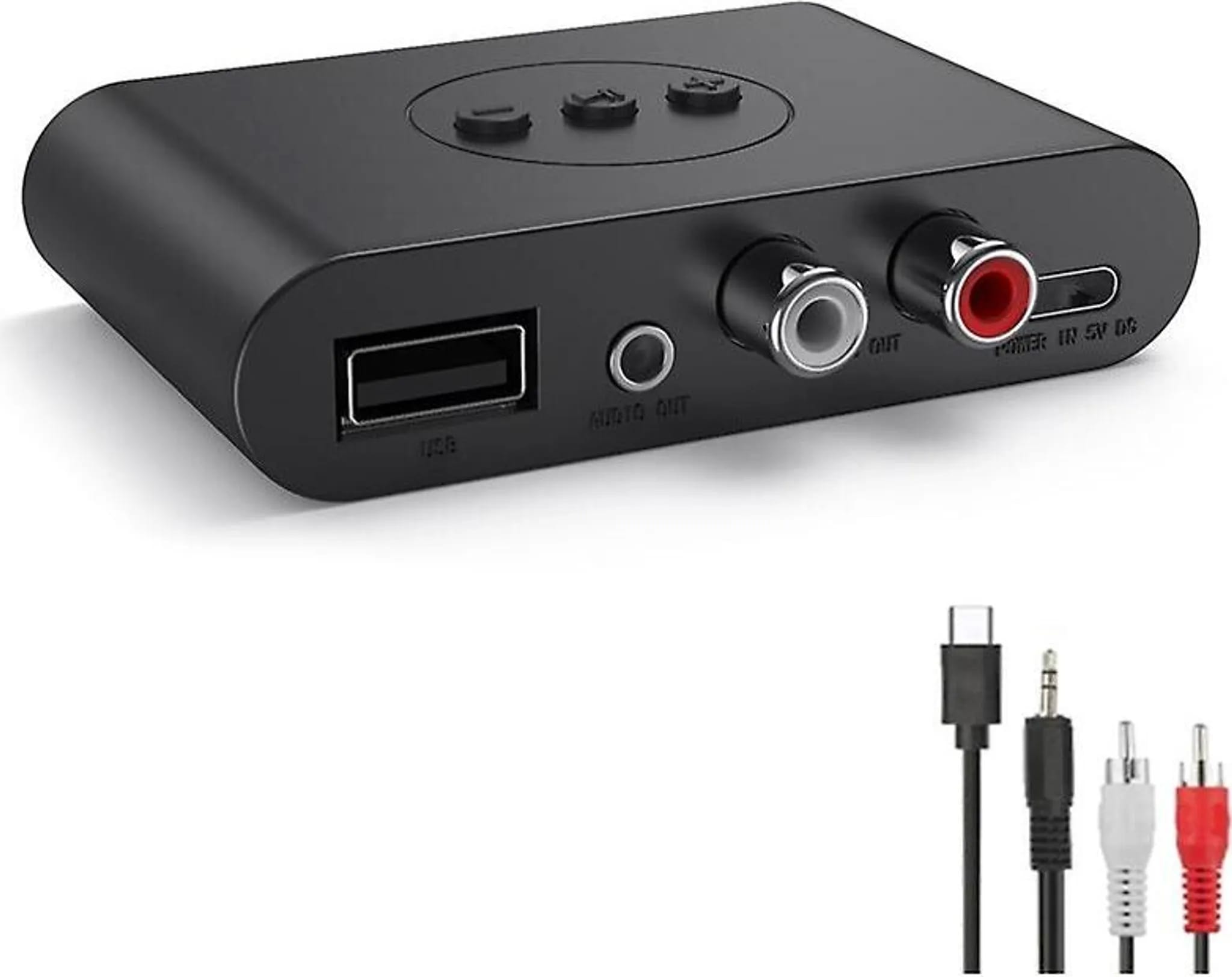 Bluetooth-musikstreaming-audiosystem-audioadapter, Geeignet Für Smartphones Und Tablets, Drahtloser Lautsprecheradapter