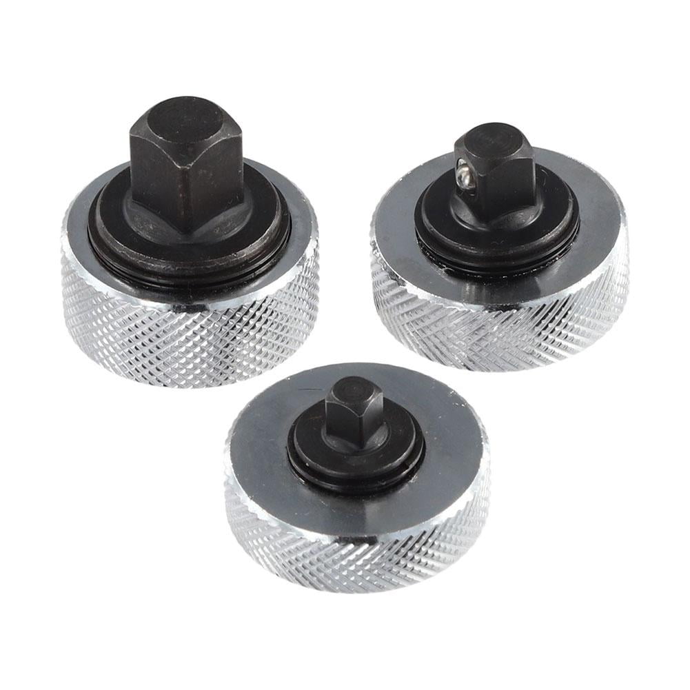 3-teiliges Set Umkehrbarer Daumenrad-ratschenschlüssel, Mini-ratschen-steckschlüssel, 1/2, 1/4, 3/8 Antrieb, Für Beengte Räume