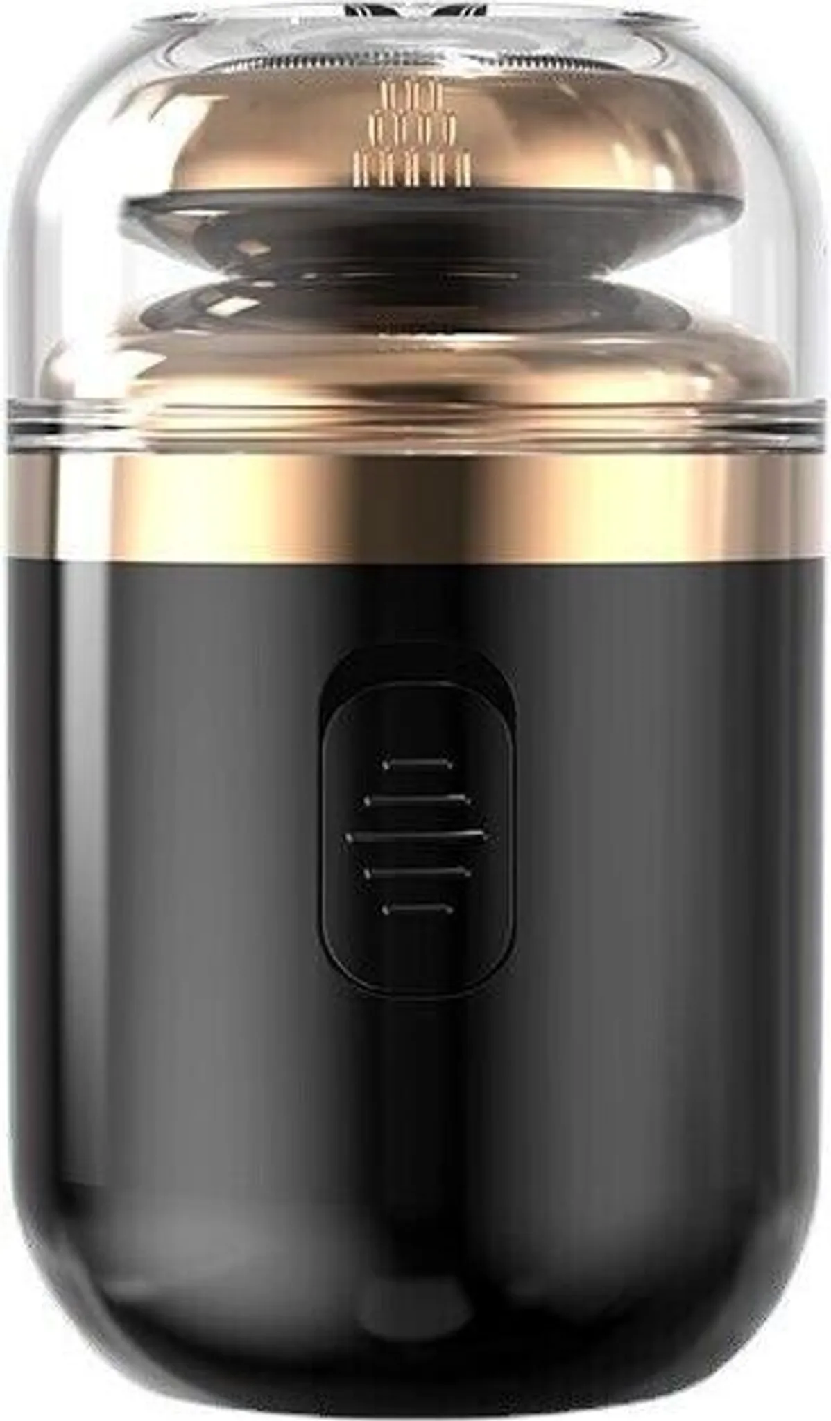 New Home Mini-elektrorasierer, Wiederaufladbar, Usb-c-anschluss, Leicht Und Tragbar, Speziell Für Männer Entwickelt, Rostfrei (schwarz)
