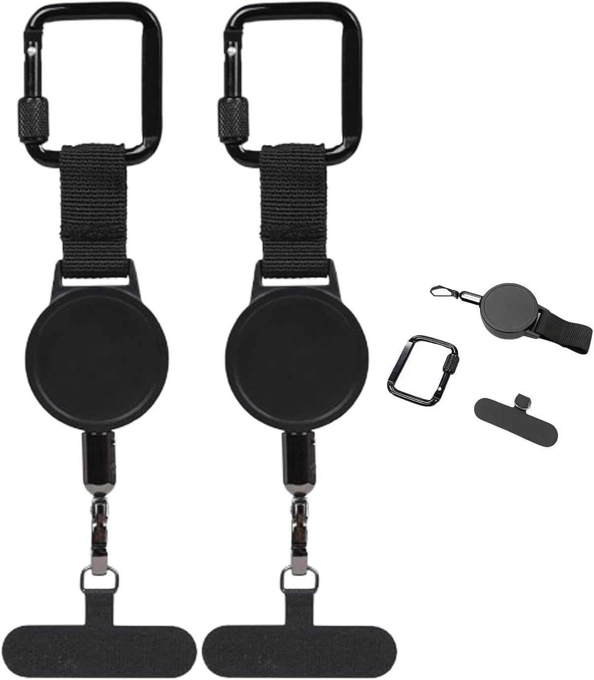 Diebstahlsicheres, Einziehbares Handy-lanyard Für Den Außenbereich, Verstellbares, Diebstahlsicheres Handy-lanyard (2er-pack)