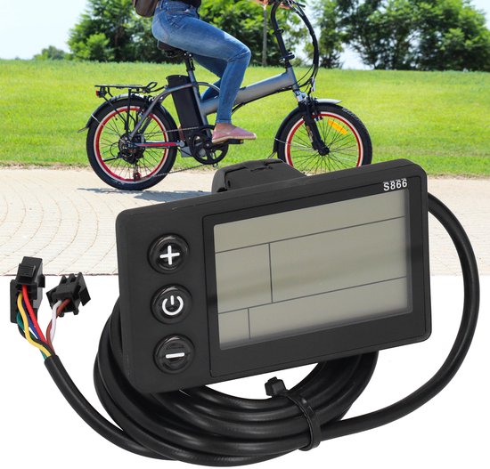 Display – Fahrradcomputer – Einfache Installation – Multifunktional – Tragbar – Geeignet Für E-bikes Und Roller