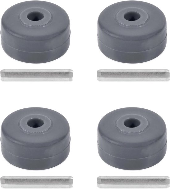 4-teiliges Vorderrad-austauschset - Für Shark Navigator Nv35/nv352/nv500+ Staubsauger