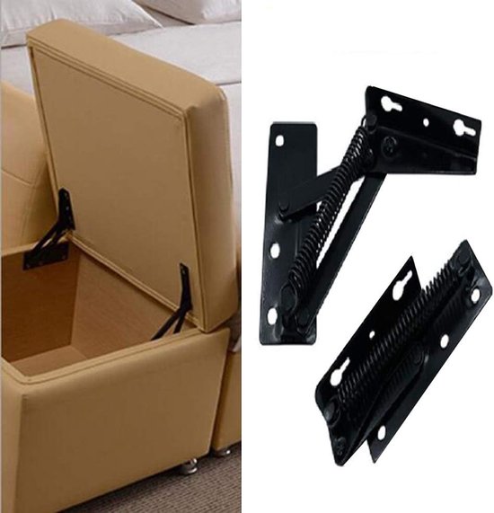 2er-pack – Möbelscharniere – Schrankscharniere – Topfscharniere – Winkelscharniere – 80° – Metallscharniere – Schwarz