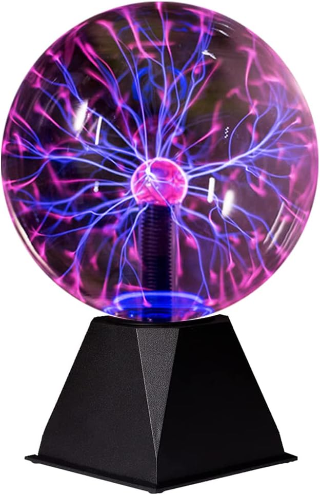 7-zoll-plasmakugeln – Plasmalampen/-leuchten – Elektrische Plasma-nebelblitzkugeln – Berührungs- Und Geräuschempfindlich – Partys – Zuhause – Dekoration – 7 Zoll