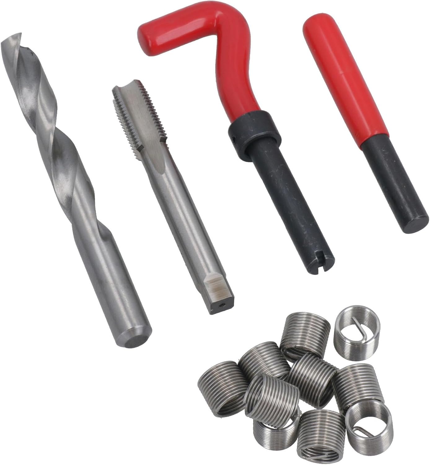 Geeignet Für M14 X 1,5 Mm Gewindereparaturset/helicoil 9-teiliges Set Beschädigtes Gewinde 15-teilig An025