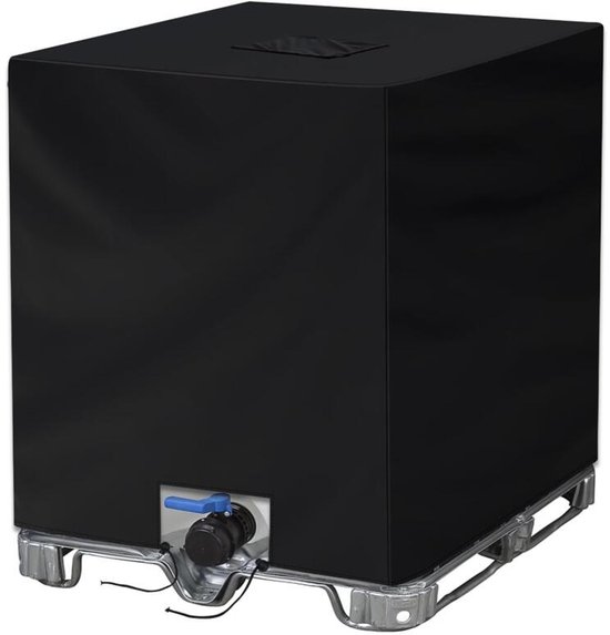 1000-liter-ibc-tankabdeckung, 210d Oxford-gewebe, Uv-beständig, 120 X 100 X 116 Cm