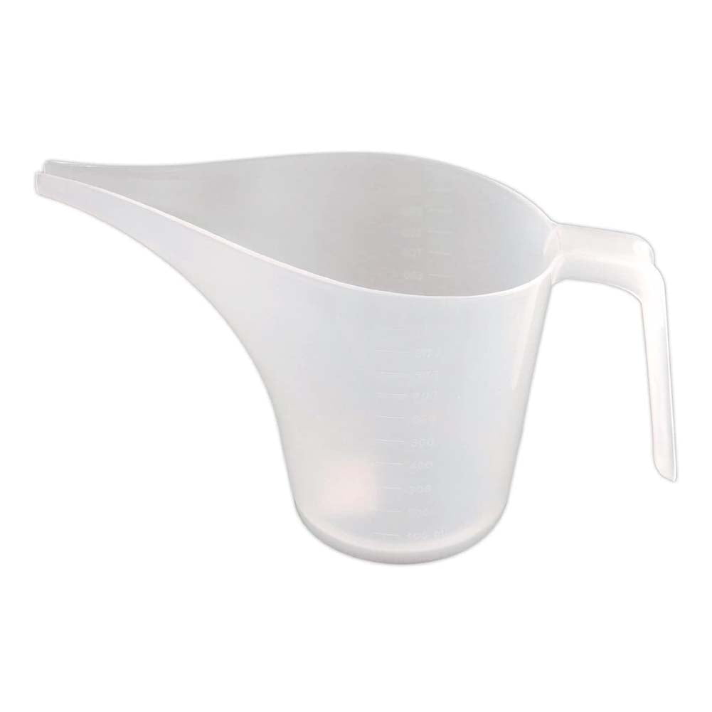 Zwei 1000-ml-trichtermessbecher, Große Messbecher Mit Langem Ausguss, Für Backformen, Pfannkuchen, Teig, Muffins, Kuchen Und Seifenherstellung.
