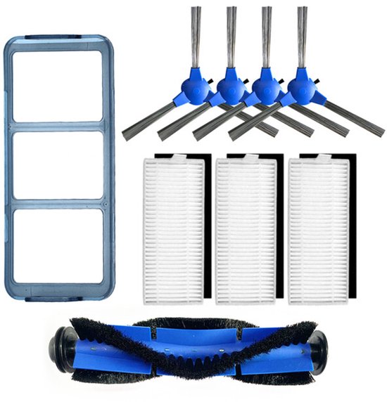 12 Ersatz-seitenbürstenfilter. Passend Für Eufy Robovac 11s, 30c, 25c, 15c Und 35c.