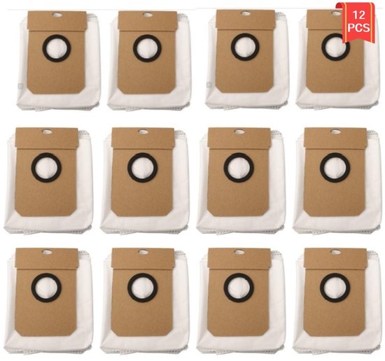 Staubsaugerbeutel Für Cecotec/conga 11090/alpha3pro Jh68u1 Saugroboter Staubsaugerbeutel Staubsaugerzubehör (12er-pack)