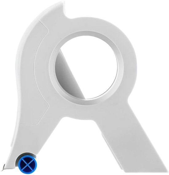 Abreißapplikator Für Abdeckband, Tragbar, Für Oberflächen, Leisten, Türrahmen, Klebeband Nicht Enthalten – 15 X 10,4 Cm – Weiß