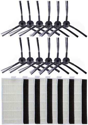 18-teiliges Set Für Filter Und Seitenbürsten Der Saugroboter Ilife A4, Ilife A4s, A6, A4 Und A8