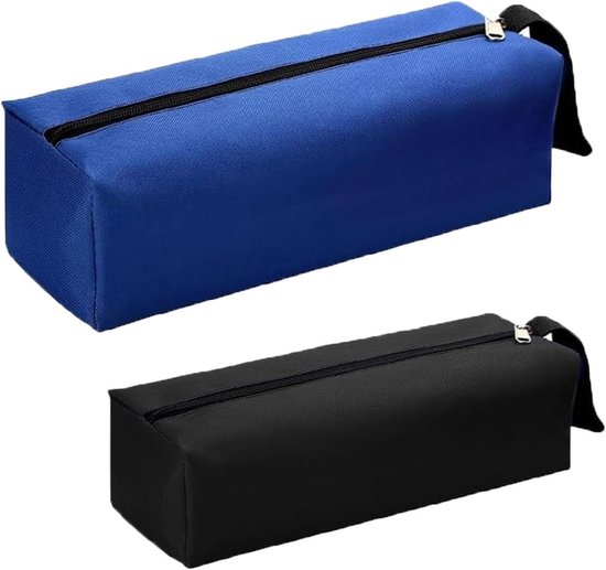 2-teilige Kleine Werkzeugtasche – Multifunktionaler Werkzeugorganizer – Aufbewahrungstasche – Werkzeugtasche Aus Canvas – Wasserdichte Werkzeugrolle Mit Reißverschluss – Schraubendreher-aufbewahrungss
