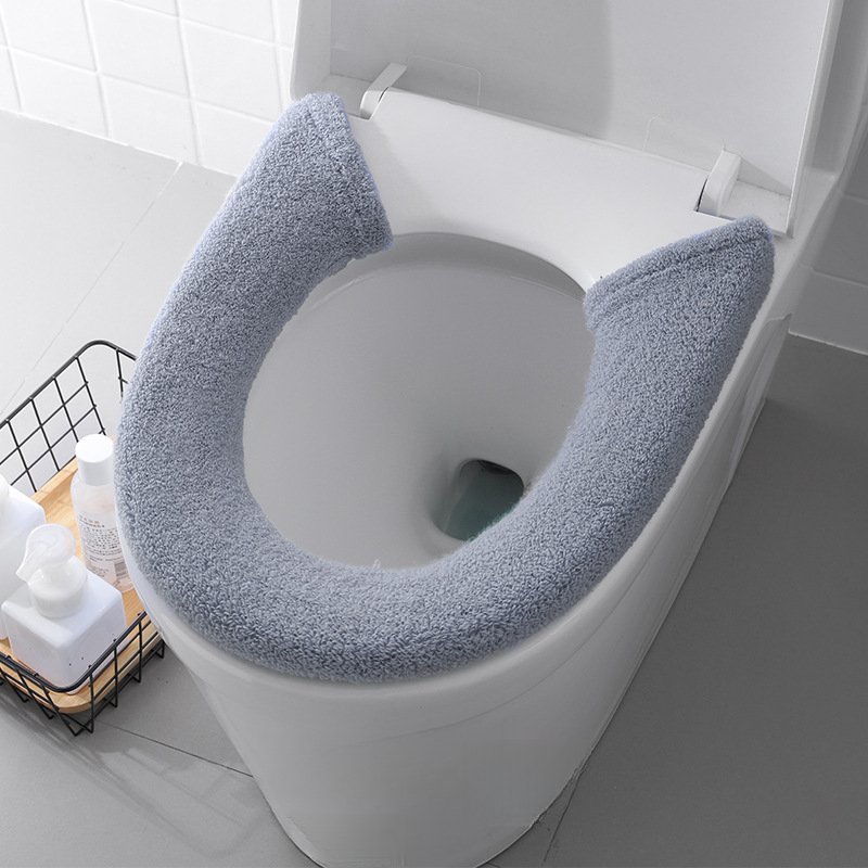 Zweiteilige, Weiche Und Schöne, Verdickte Wc-sitzbezüge, Waschbar, Weiche Und Warme Sitzringe, Wc-sitzbezüge Und Zubehör