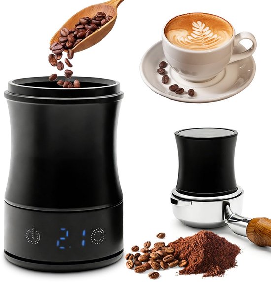 Wiederaufladbare Mini-espressowaage (500 G/0,1 G) Mit Timer Und Messbecher Für 58-mm-espressobrühe
