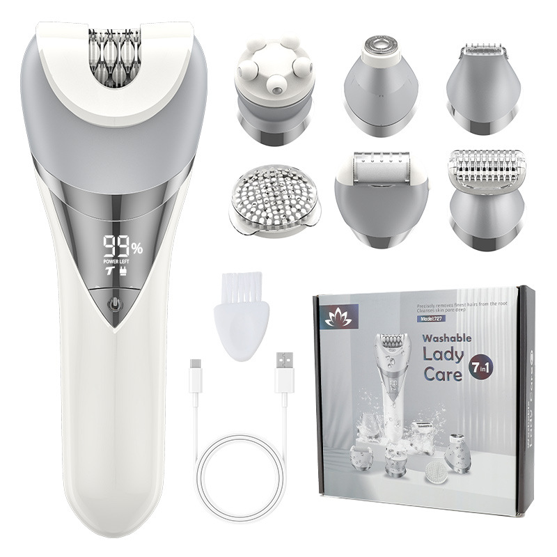 2-in-1-elektrorasierer Für Damen, Usb-ladefunktion, Effizienter Usb-ladetrimmer Praktischer Elektrorasierer Für Damen, Elektrischer Bikini-rasierer