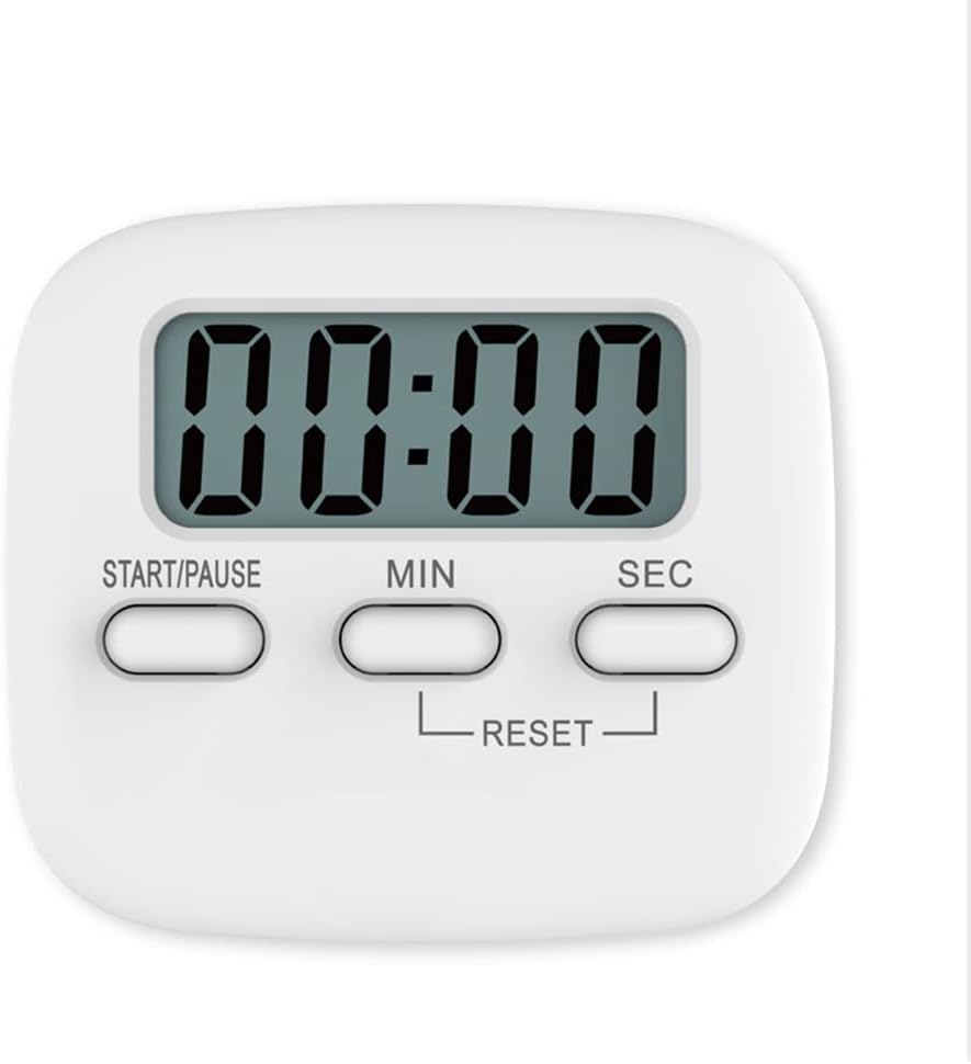 2-teiliges Elektronisches Lcd-timer-set, 99-minuten-küchentimer, Kochtimer, Mit Wecker Und Zähler, Ein Kleines Haushalts- Und Lerngerät.