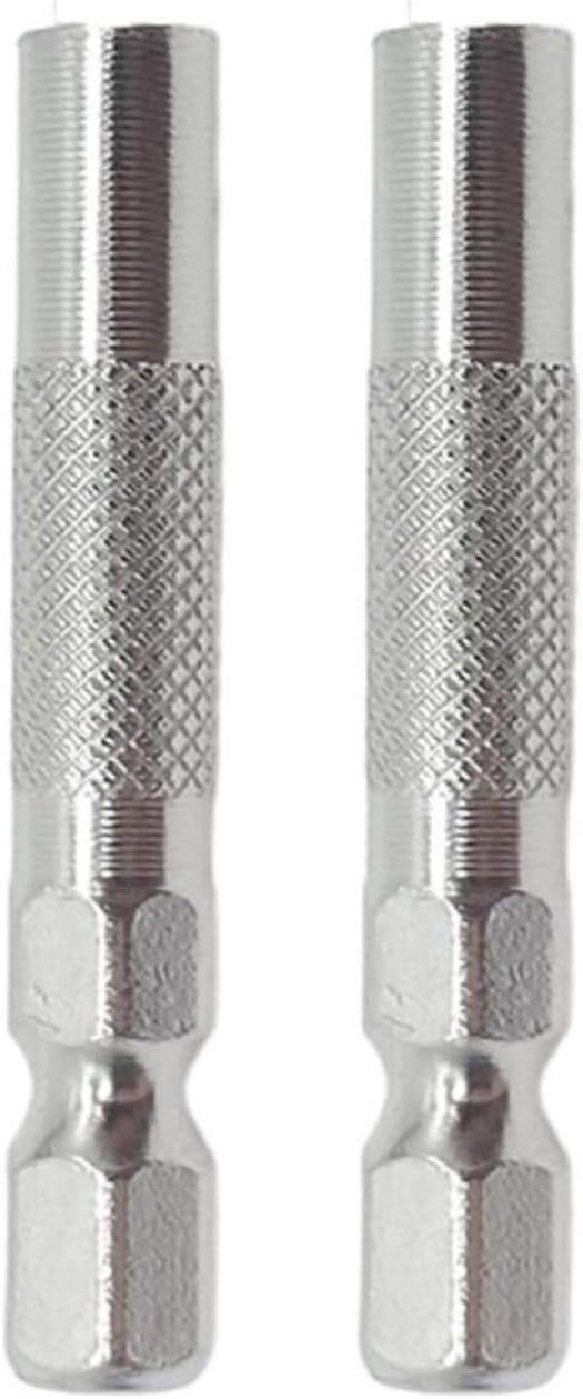 2-teiliges Set: Sechskantschaft-bitadapter (1/4 Zoll) Für Systemschraubendreher, Mikro-bitadapter, Magnetischer Halter, Handwerkzeugteile