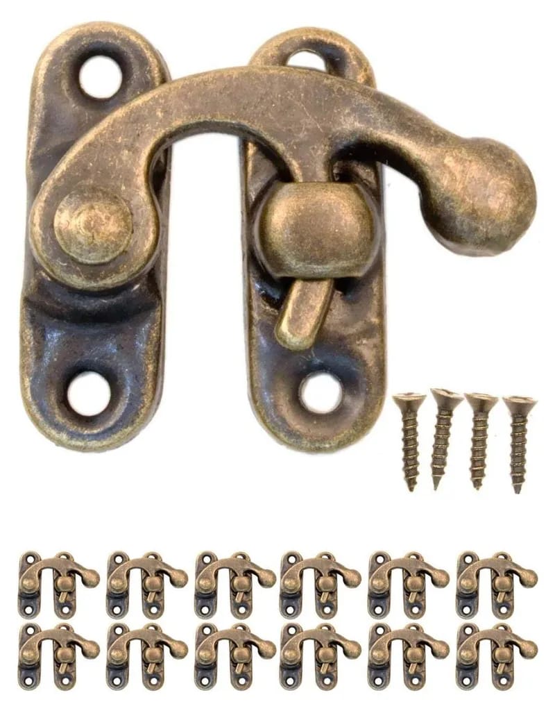 Vintage-möbelgriffe, Schubladenknöpfe, Bronze-finish, 27 X 23 Mm, 20 Stück Pro Packung