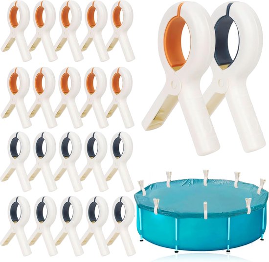 Poolclips – 20 Stück, 13 Cm, Für Abdeckung Und Laken
