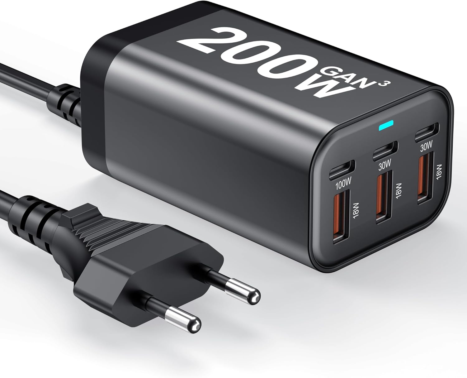 Pd 3.0 120w Schnellladefunktion, 120w, Für Iphone, Pd 3.0 120w Schnellladegerät Mit 4 Usb-c-anschlüssen (2 Usb-c Und 2 Usb-a), Kompatibel Mit Samsung Galaxy Und Ipad