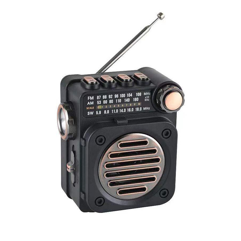 Neues Radio 2025 – Mini-multibandradio (fm/am/sw) – Multifunktional – Bluetooth-steckplatz – Kleiner Lautsprecher – Unterstützt Steckplatz/usb