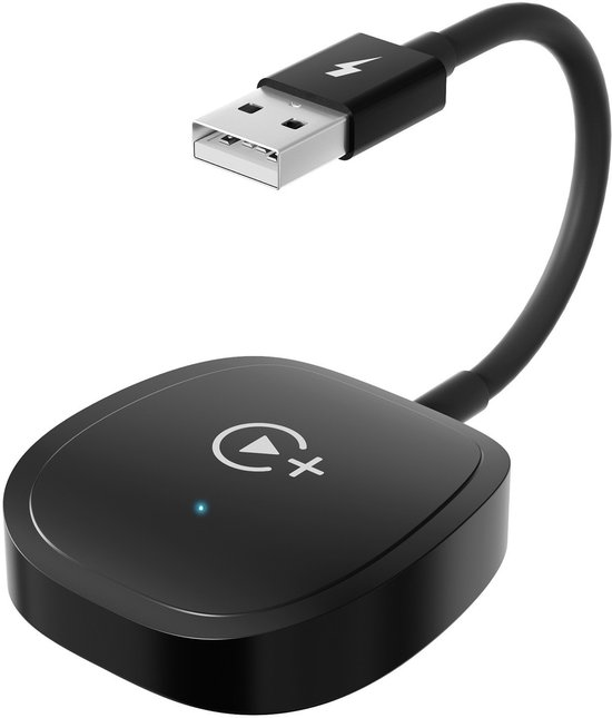 Carplay Wireless-adapter, Geeignet Für Netflix, Youtube Und Tiktok, Streaming-medienwiedergabe, Upgrade-videoadapter (2024) Für Iphones Mit Ios 10+ Und Fahrzeuge Ab Baujahr 2016